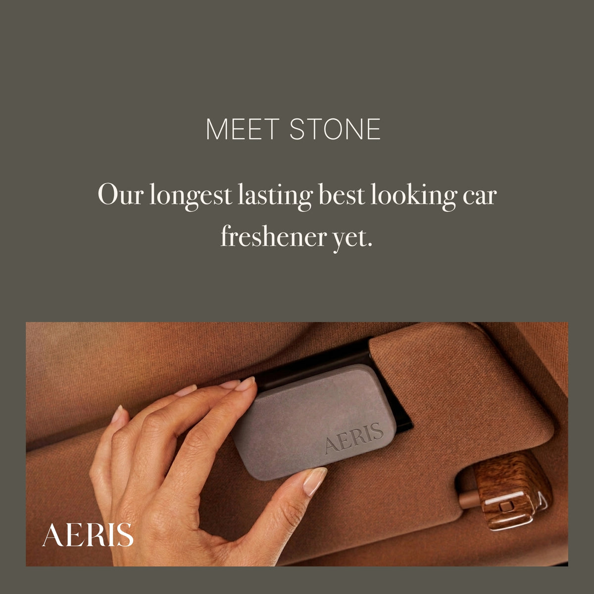 Starter Kit – Metal Clip + Scented Stone Chip